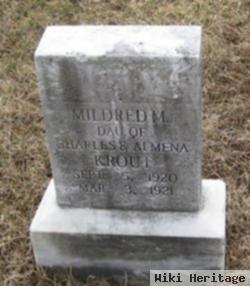 Mildred M. Krout