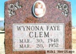 Wynona Faye Clem