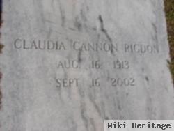 Claudia Cannon Rigdon