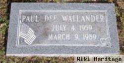 Paul Dee Wallander