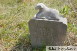 Annie P Thedford