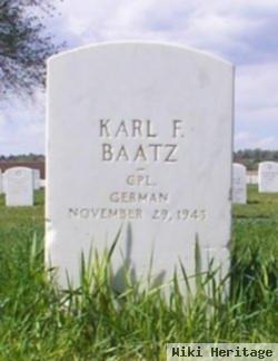 Corp Karl F. Baatz