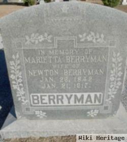 Marietta Green Berryman