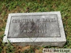 Christina M. Daves