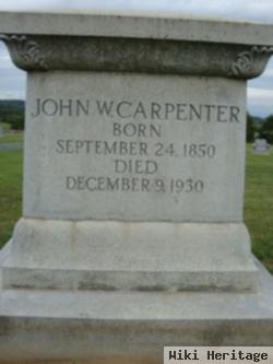 John W Carpenter