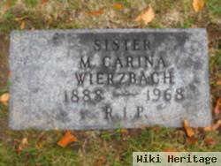 Sr M. Carina Wierzbach