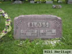 Clifford W Bloss, Sr