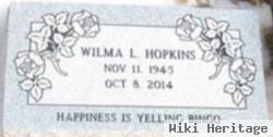 Wilma Louise Sloniker Hopkins