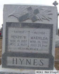 Mathilda Steinle Hynes