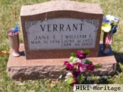 William E Verrant