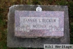 Hannah S. Bucklin