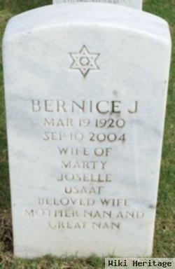 Bernice J Joselle
