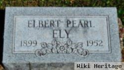 Elbert Pearl Ely