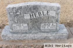 Leo C Heble