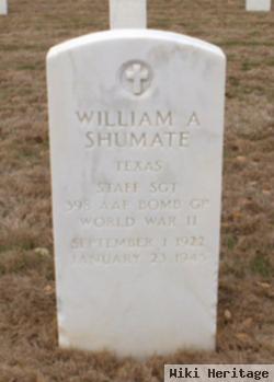 William A Shumate