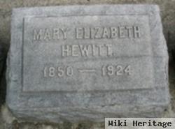 Mary Elizabeth Wilcox Hewitt