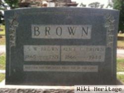 S W Brown
