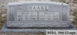 Henry H Haake