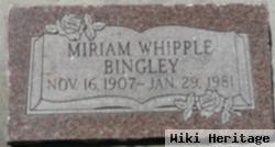 Miriam Whipple Bingley