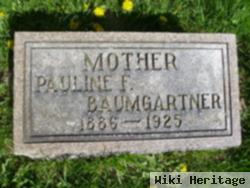 Pauline F Ioder Baumgartner