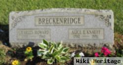 Alice E Knauff Breckenridge