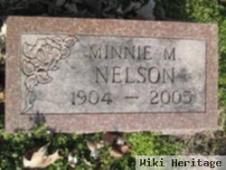 Minnie M Nelson