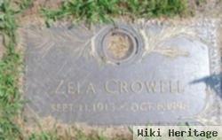 Zela Rosella Mortrey Crowell