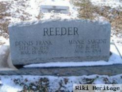 Dennis Frank Reeder