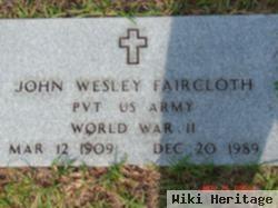 John Wesley Faircloth