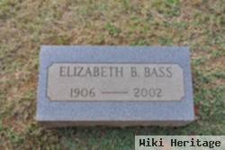 Elizabeth B Bass