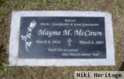 Mayme Marie Marquiss Farris Mccown