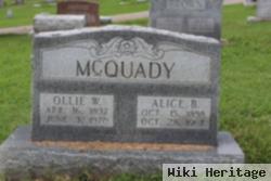 Ollie W. Mcquady