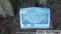 Betty J Holland