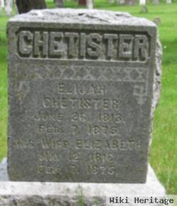 Elijah J. Chetister