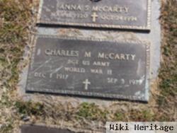 Charles Melvin Mccarty