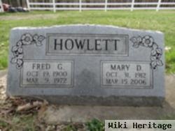 Fred G Howlett