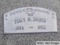 Percy M Snider