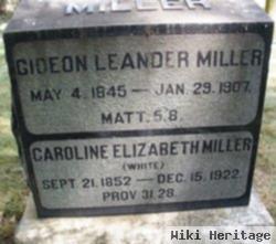 Caroline Elizabeth White Miller