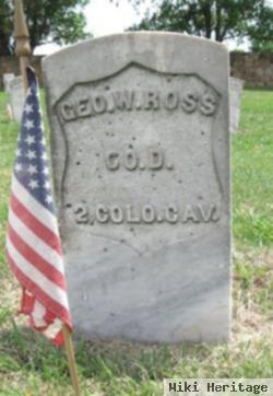 Pvt George W. Ross