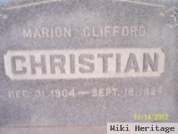 Marion Clifford Christian