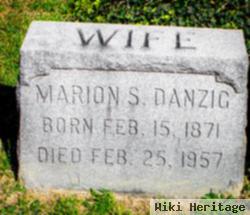 Marion S Danzig