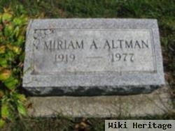 Miriam A. Altman