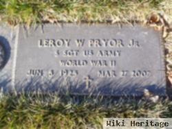 Leroy W. "knute" Pryor, Jr