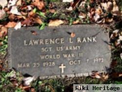 Sgt Lawrence L Rank