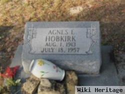 Agnes E Hobkirk