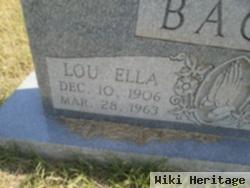 Lou Ella Henry Bagby