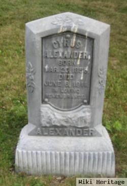 Cyrus Alexander