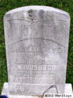 Sarah Ann Meyer Bross