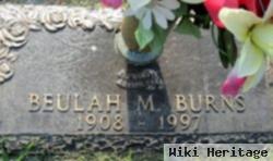 Beulah M Burns