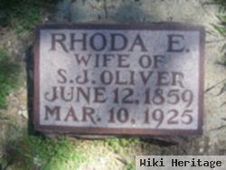 Rhoda E Oliver